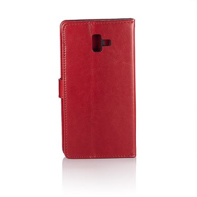 Чохол Idewei для Samsung Galaxy J6 Plus 2018 / J610 / J6 Prime книжка шкіра PU червоний