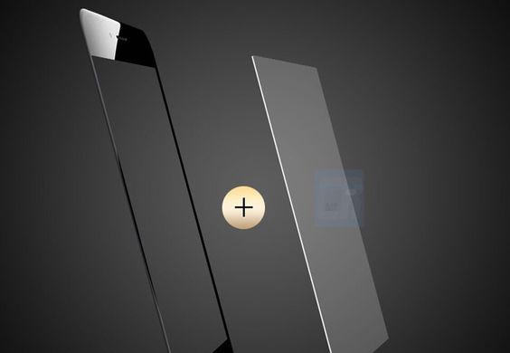 Защитное стекло GAGP для Iphone 6 / Iphone 6s белое Carbon Fiber