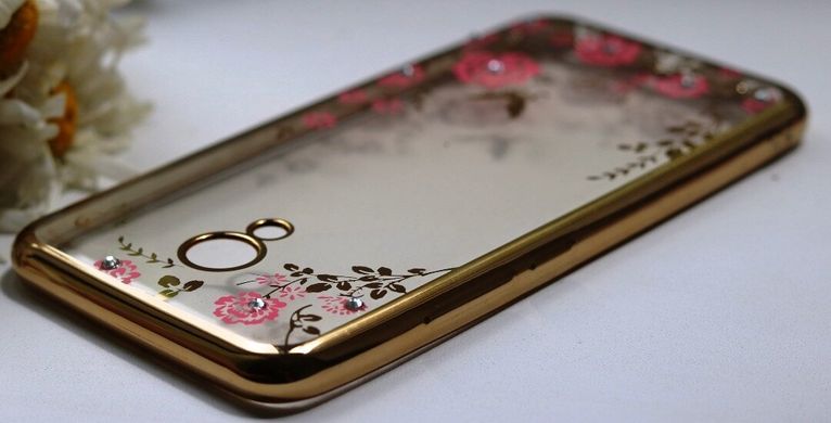 Чохол Luxury для Meizu M5 Бампер Gold