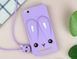 Case Funny-Bunny 3D для Xiaomi Redmi 4a Bumper Rubber Lilac