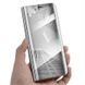 Чехол Mirror для Huawei Y5 2018 / Y5 Prime 2018 книжка зеркальный Clear View Silver