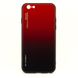 Чехол Gradient для Iphone SE 2020 бампер накладка Red-Black