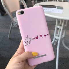 Чехол Style для Xiaomi Redmi 4A Бампер розовый Pew-Pew