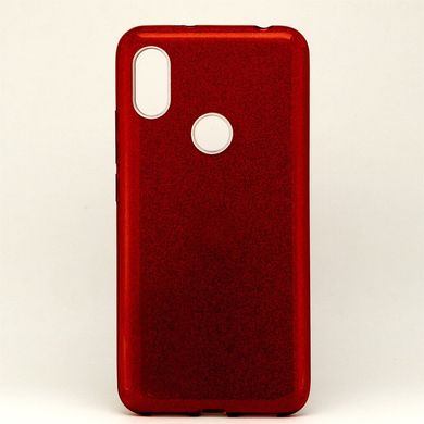 Чохол Shining для Xiaomi Redmi S2 Бампер блискучий червоний