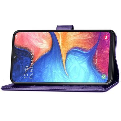 Чохол Clover для Samsung M30s 2019 / M307F книжка шкіра PU фіолетовий