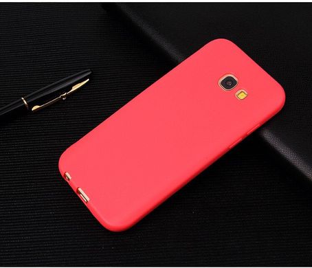 Чохол Style для Samsung Galaxy A5 2017 / A520 Бампер силіконовий червоний