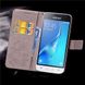 Чохол Clover для Samsung Galaxy J1 Mini / J105 книжка шкіра PU Gray