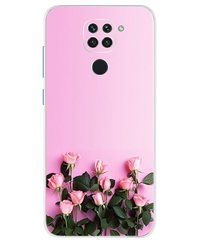 Чехол Print для Xiaomi Redmi 10X силиконовый бампер Small Roses