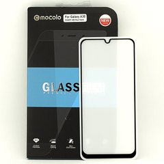 Защитное стекло MOCOLO 5D Full Glue для Samsung A20 2019 / A205F полноэкранное черное