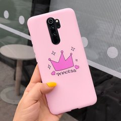 Чохол Style для Xiaomi Redmi Note 8 Pro силіконовий бампер Рожевий Princess
