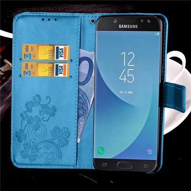 Чохол Clover для Samsung Galaxy J5 2017 / J530 книжка шкіра PU блакитний