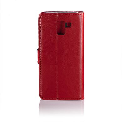 Чехол Idewei для Samsung Galaxy J6 2018 / J600F книжка кожа PU красный