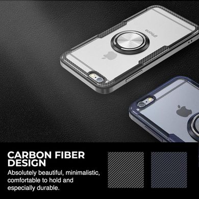 Чохол Crystal для Iphone 6 / Iphone 6S бампер протиударний Transparent Black