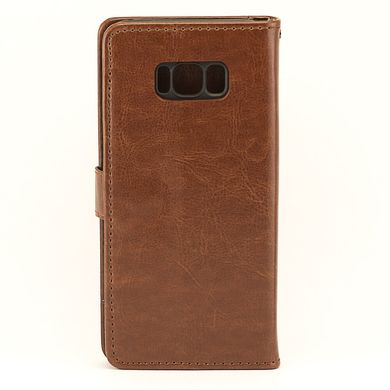 Чохол Idewei для Samsung S8 Plus / G955 книжка шкіра PU коричневий