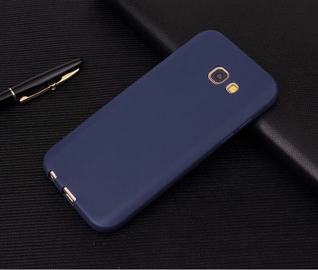 Чохол Style для Samsung Galaxy A5 2017 / A520 Бампер силіконовий синій