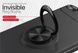 Чехол TPU Ring для Xiaomi Redmi 4a бампер оригинальный Black с кольцом