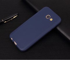 Чохол Style для Samsung Galaxy A3 2017 / A320 Бампер силіконовий синій