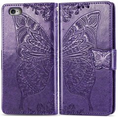 Чохол Butterfly для IPhone 6 / 6s Книжка шкіра PU фіолетовий