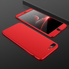 Чохол GKK 360 для Iphone 7 / Iphone 8 Бампер оригінальний без вирезa накладка Red