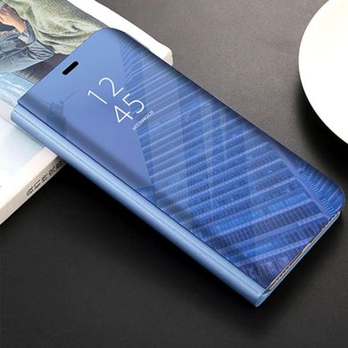Чехол Mirror для Xiaomi Redmi 5 Plus книжка зеркальный Clear View Blue