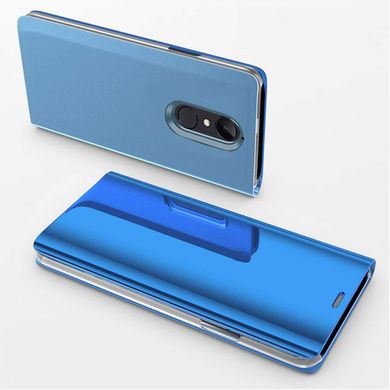 Чохол Mirror для Xiaomi Redmi 5 Plus книжка дзеркальний Clear View Blue