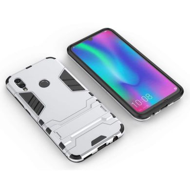 Чехол Iron для Huawei P Smart 2019 / HRY-LX1 бампер бронированный Silver