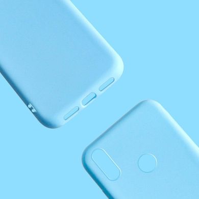 Чехол Style для Xiaomi Redmi 7 бампер силиконовый Голубой