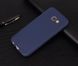 Чехол Style для Samsung Galaxy A3 2017 / A320 Бампер силиконовый синий