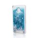 Чохол Glitter для Xiaomi Redmi 3s / 3 Pro Бампер Рідкий блиск синій