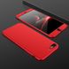 Чохол GKK 360 для Iphone 7 / Iphone 8 Бампер оригінальний без вирезa накладка Red