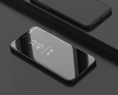 Чехол Mirror для Samsung J4 Plus 2018 / J415 книжка зеркальный Clear View Black