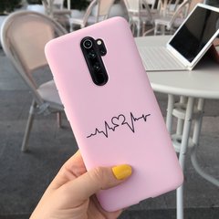 Чохол Style для Xiaomi Redmi Note 8 Pro силіконовий бампер Рожевий Cardio