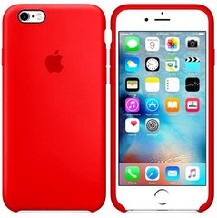 Чохол Silicone Сase для Iphone 6 / Iphone 6s бампер накладка Red