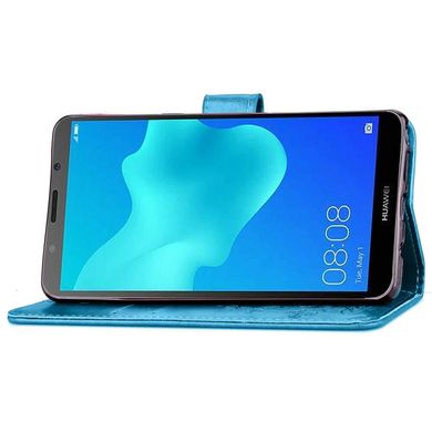 Чохол Clover для Huawei Y5 2018 / Y5 Prime 2018 / DRA-L21 книжка шкіра PU блакитний