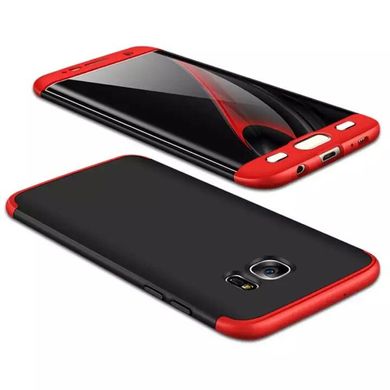 Чехол GKK 360 для Samsung Galaxy S7 / G930 накладка Black-Red