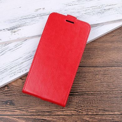 Чехол IETP для Xiaomi Redmi 6 кожа PU Флип вертикальный красный
