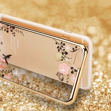 Чохол Luxury для Iphone 6 / 6s бампер ультратонкий Gold
