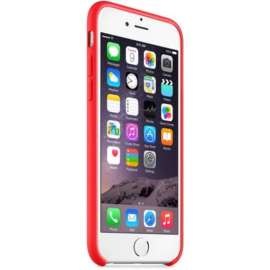 Чохол Silicone Сase для Iphone 6 / Iphone 6s бампер накладка Red