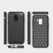 Чохол Carbon для Samsung A8 Plus 2018 / A730F бампер чорний