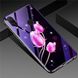 Чехол Glass-case для Xiaomi Redmi 7 6.26" бампер накладка Flowers