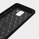 Чехол Carbon для Samsung A8 Plus 2018 / A730F бампер черный