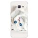 Чехол Print для Samsung J3 2016 / J320 / J300 силиконовый бампер Cat White
