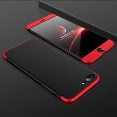 Чохол GKK 360 для Iphone 7 / Iphone 8 Бампер оригінальний без вирезa накладка black-red