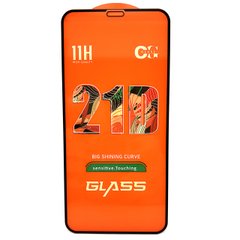 Защитное стекло OG 21D Full Glue для Iphone XS полноэкранное черное