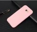 Чохол Style для Samsung Galaxy A3 2017 / A320 Бампер силіконовий рожевий