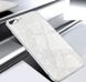 Чехол Marble для Iphone SE 2020 бампер мраморный оригинальный White