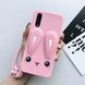 Чехол Funny-Bunny для Xiaomi Mi 9 SE бампер резиновый заяц Розовый