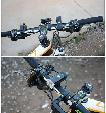 Передня велосипедна фара Machfally QD001 CREE XP-E велофонарь USB Black