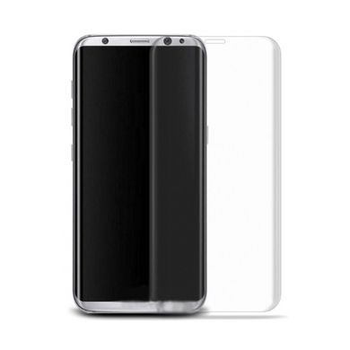 Защитное 3D стекло AVG для Samsung Galaxy S8 / G950 прозрачное закругленное