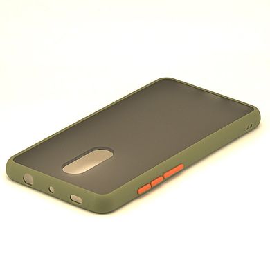 Чехол Matteframe для Xiaomi Redmi Note 4x / Note 4 Global (Snapdragon) бампер матовый Зеленый